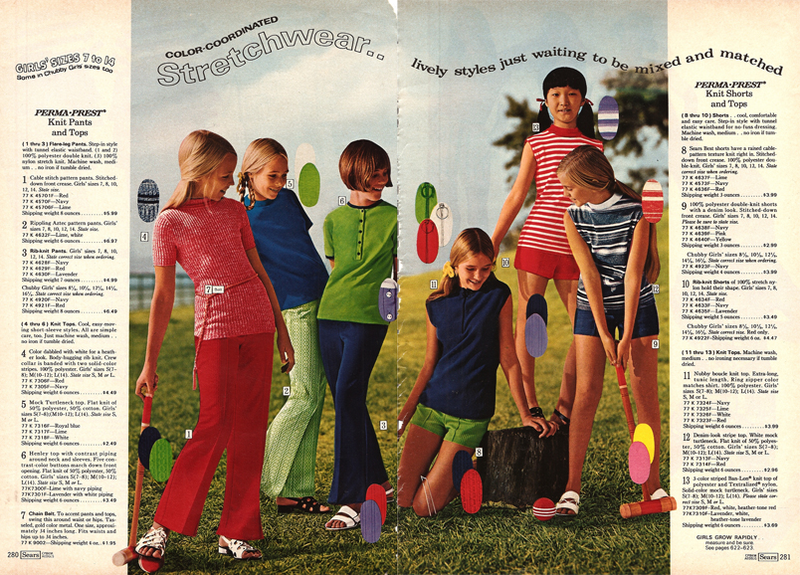 Illustration for article titled The Best Sears Kids' Fashions For Spring… Of 1972